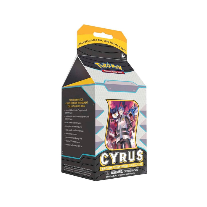 Pokemon TCG: Premium Tournament Collection - Cyrus/Klara - Sealed Display 4 Units - Collect Marvel
