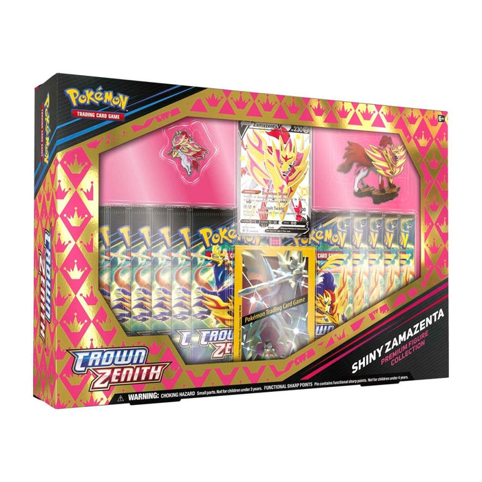Pokemon TCG: Crown Zenith Premium Figure Collection - Shiny Zamazenta - Collect Marvel