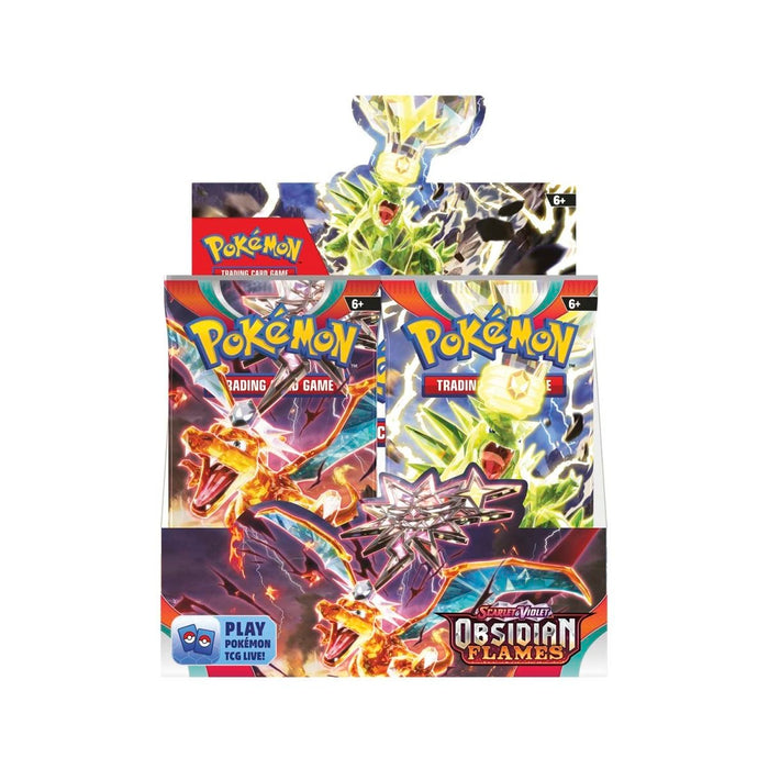 Pokemon TCG: Scarlet & Violet 3 Obsidian Flames Booster Box - CDU - Collect Marvel