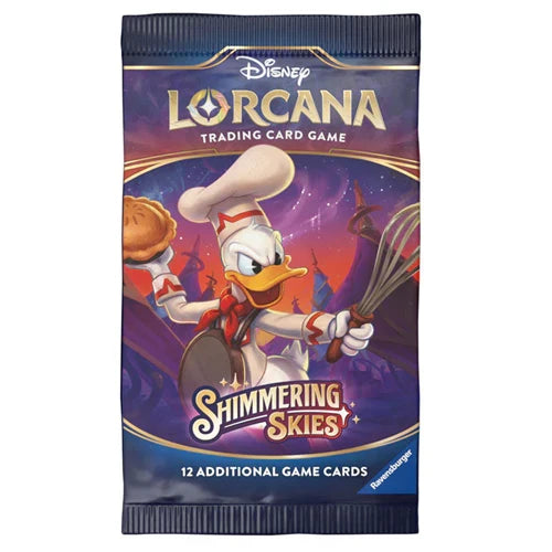 Disney Lorcana Set 5 - Shimmering Skies Booster Pack - Collect Marvel