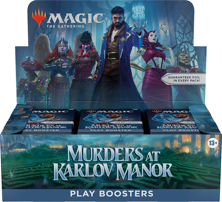 Magic: The Gathering - Murders at Karlov Manor Play Booster (36 Count) - Collect Marvel