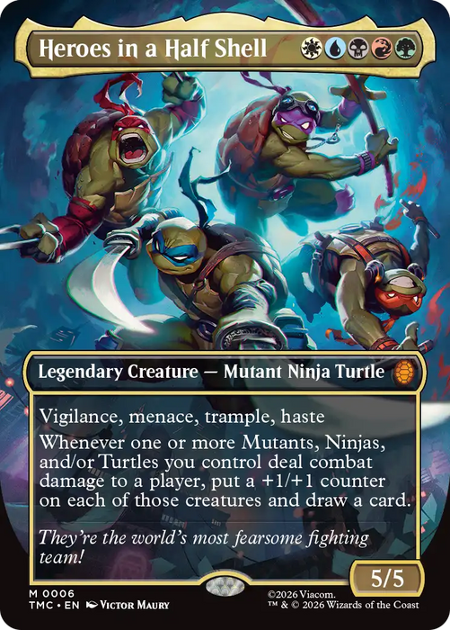 Magic: The Gathering - Teenage Mutant Ninja Turtles Commander Deck - Collect Marvel