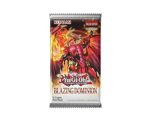 Yu-Gi-Oh! - Blazing Dominion Booster Booster Pack - Collect Marvel