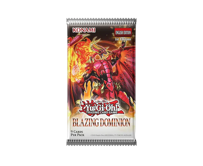 Yu-Gi-Oh! - Blazing Dominion Booster Booster Pack - Collect Marvel