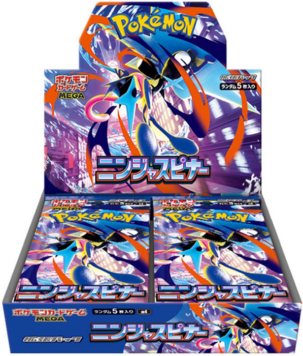 Pokemon TCG: Ninja Spinner Booster Box [JP] m4 - Collect Marvel