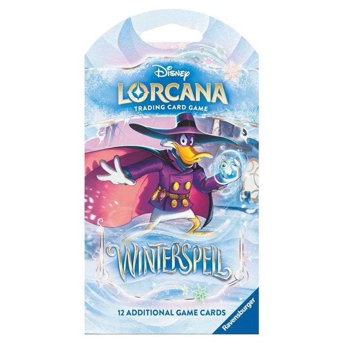 Disney Lorcana Set 11 - Winterspell Sleeved Booster Pack - Collect Marvel