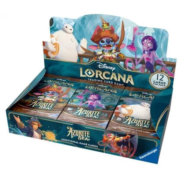 Disney Lorcana Set 6 - Azurite Sea Booster Box - Collect Marvel