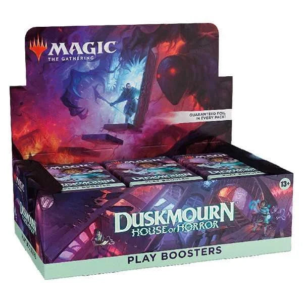 Magic: The Gathering - Duskmourn: House of Horror Play Booster (36 Count) - Collect Marvel