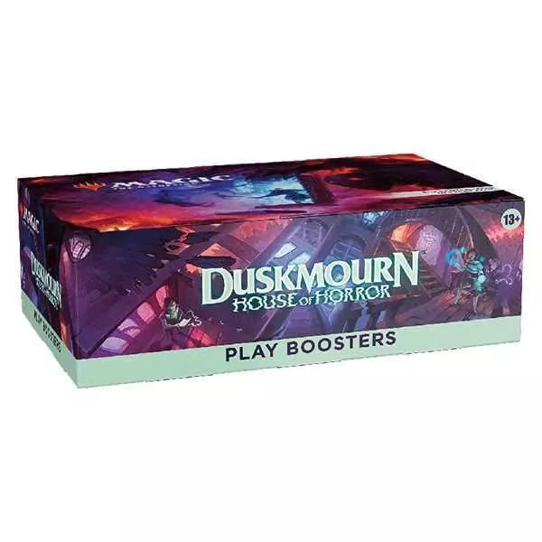 Magic: The Gathering - Duskmourn: House of Horror Play Booster (36 Count) - Collect Marvel
