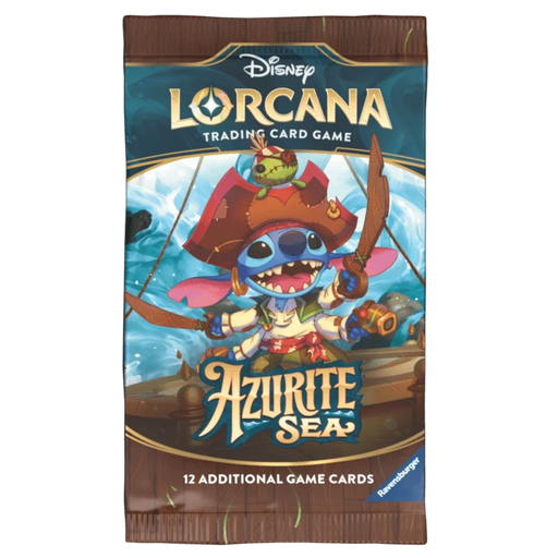 Disney Lorcana Set 6 - Azurite Sea Booster Pack - Collect Marvel