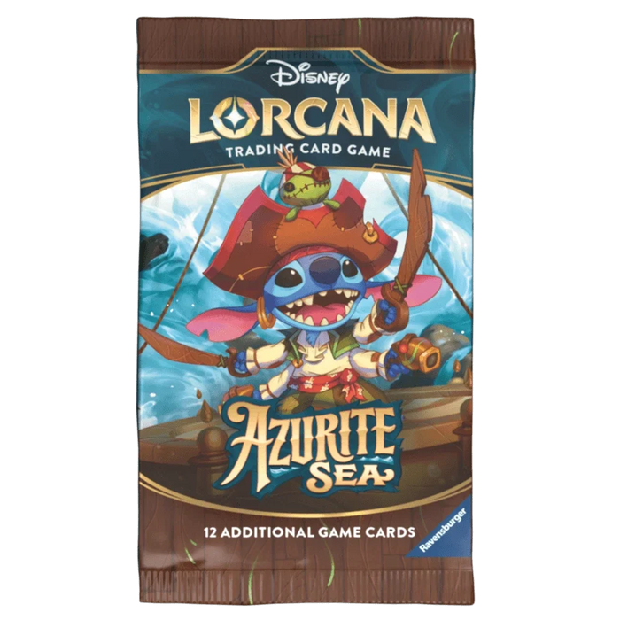 Disney Lorcana Set 6 - Azurite Sea Booster Pack - Collect Marvel