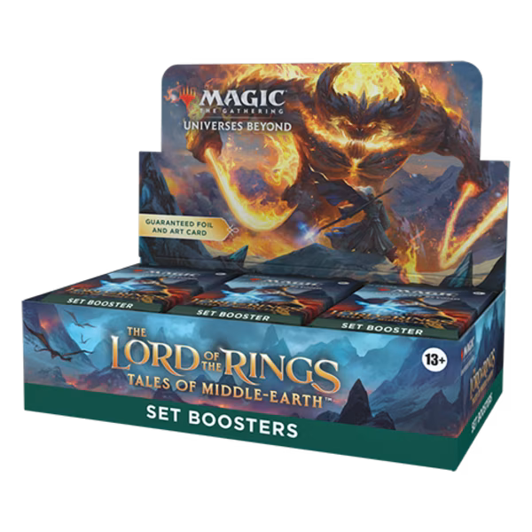 Magic: The Gathering - The Lord of the Rings: Tales of Middle Earth Set Booster (30 Count) - Collect Marvel